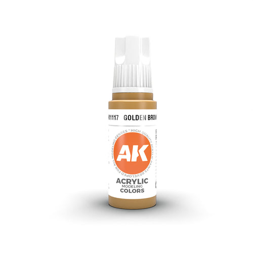 AK 3GEN Acrylics - Golden Brown 17ml