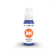 AK 3GEN Acrylics - Fluorescent Blue 17ml