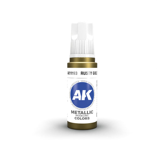 AK 3GEN Acrylics - Rusty Gold 17ml