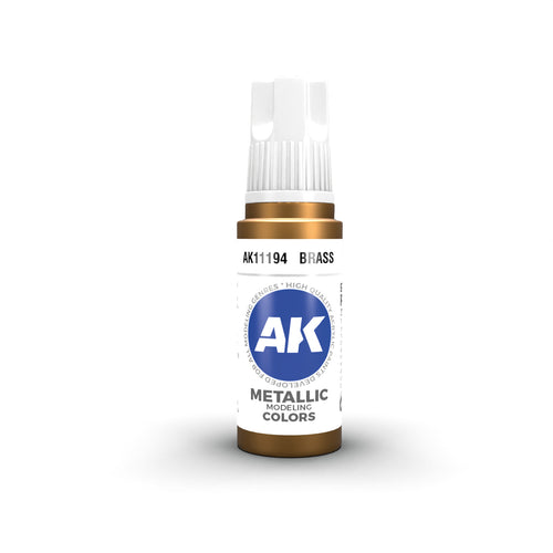 AK 3GEN Acrylics - Brass 17ml