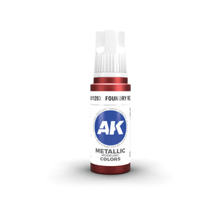 AK 3GEN Acrylics - Foundry Red 17ml
