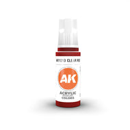 AK 3GEN Acrylics - Clear Red 17ml
