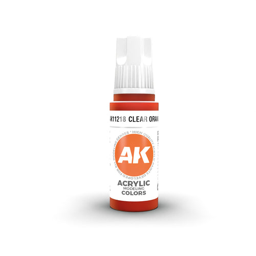 AK 3GEN Acrylics - Clear Orange 17ml