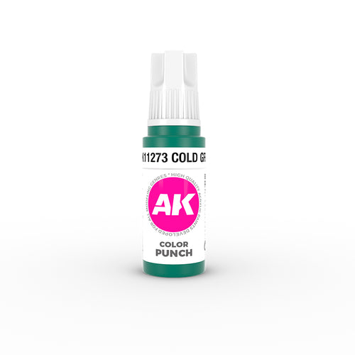 AK 3GEN Acrylics - Cold Green COLOR PUNCH 17 ml