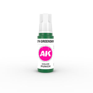 AK 3GEN Acrylics - Greenskin Punch COLOR PUNCH 17 ml