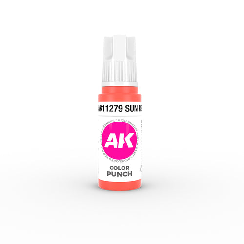 AK 3GEN Acrylics - Sun Red COLOR PUNCH 17 ml