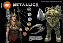 Load image into Gallery viewer, AK Acrylic Metallics Set