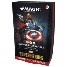 Load image into Gallery viewer, Magic the Gathering Marvel Superheroes: Commander Deck