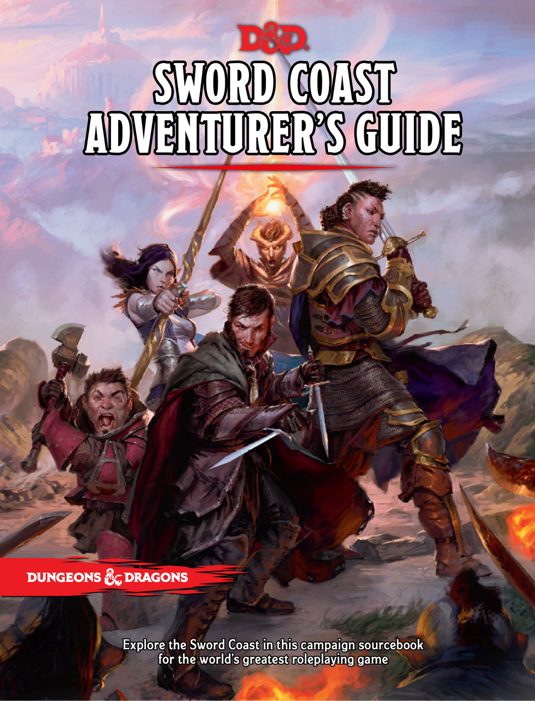 Sword Coast Adventurers Guide DND RPG Manual