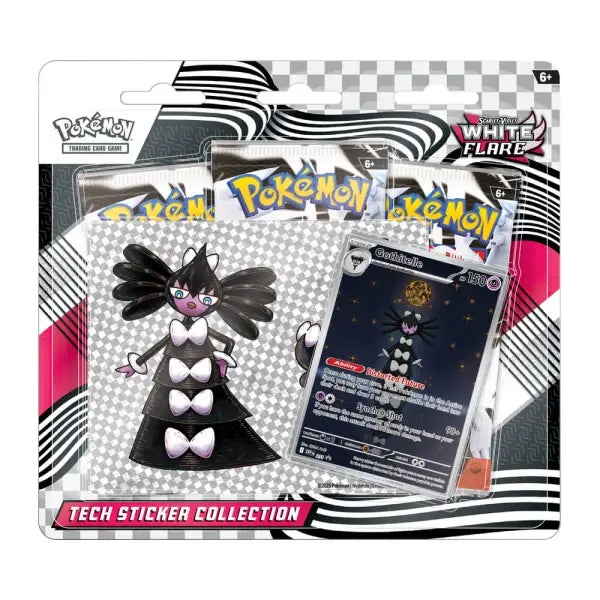 Pokémon: Scarlet & Violet White Flare Tech Sticker Collection