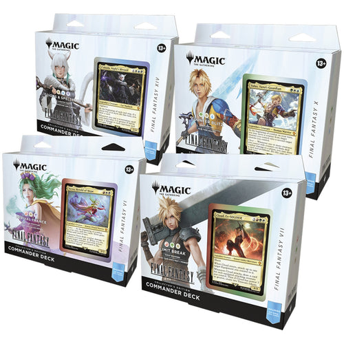 Magic the Gathering: Final Fantasy Commander Deck Collectors Edition Pre - Order