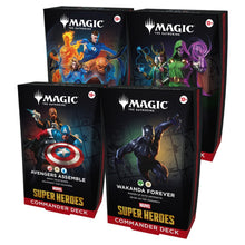 Load image into Gallery viewer, Magic the Gathering Marvel Superheroes: Commander Deck