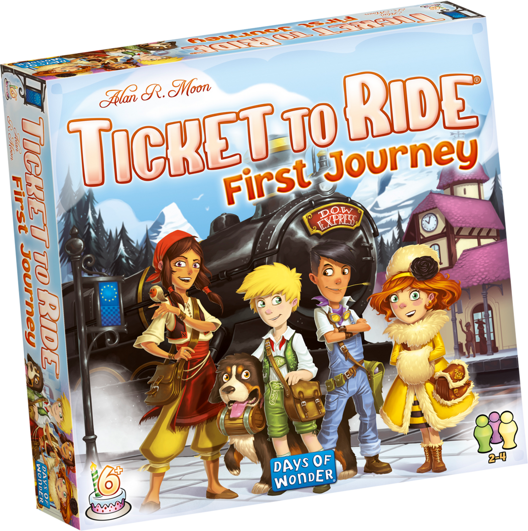 Ticket to Ride Europe - First Journey