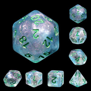 Cyberspace Polyhedral Dice Set (7Pcs)