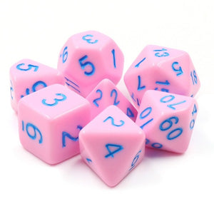 Creamy Ice Polyhedral Dice Set ( 7Pcs )