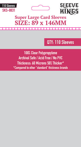 Super Large Card Sleeves