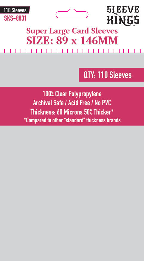 Super Large Card Sleeves
