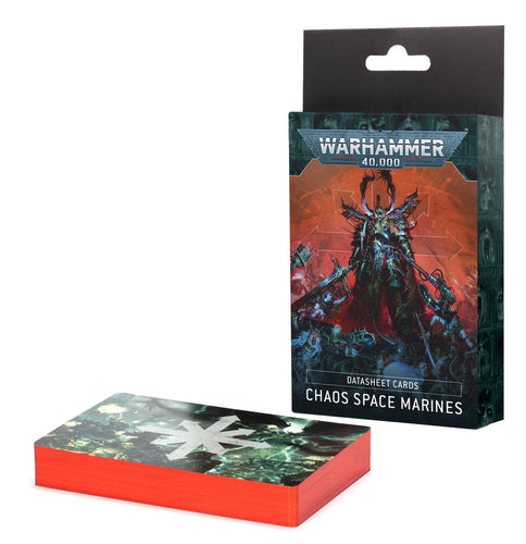 Warhammer 40K: Chaos Space Marines Datasheet cards