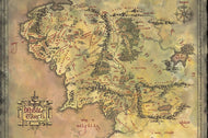 Poster 28 - The Lord of the Rings (Map)