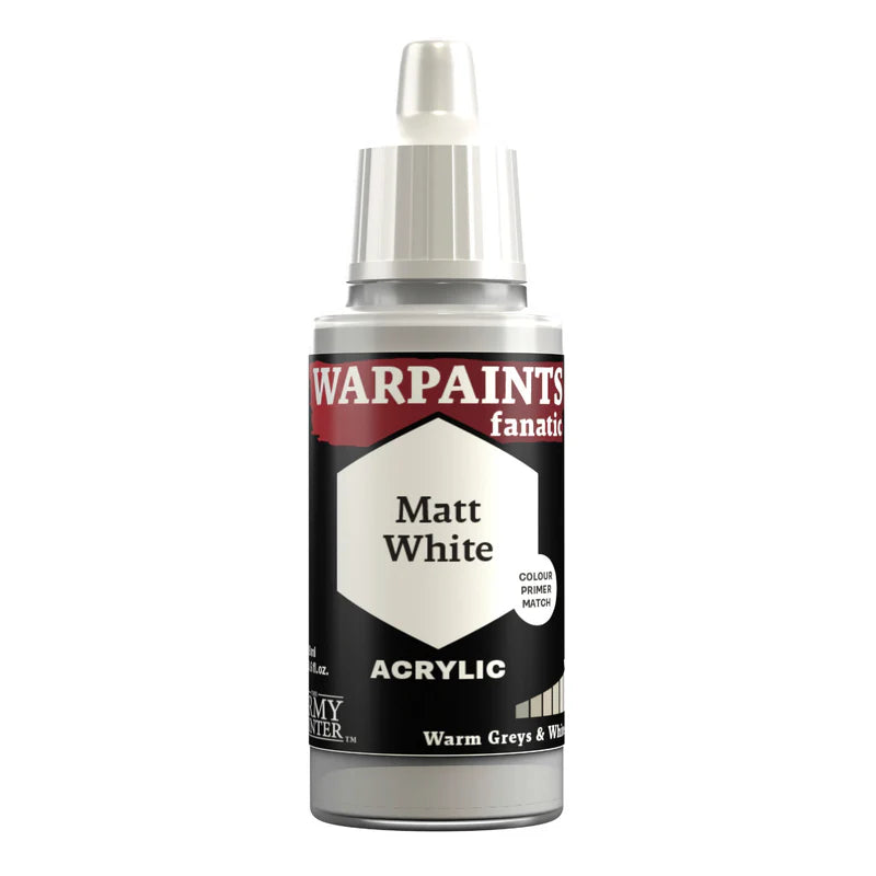 Warpaints Fanatic: Matt White 18ml