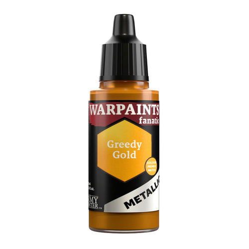 Warpaints Fanatic Metallics: Greedy Gold 18ml