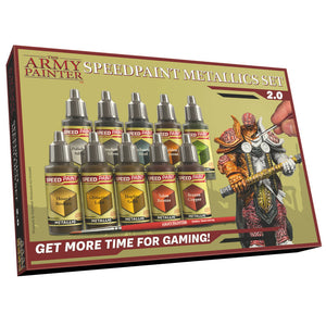 Army Painter Speedpaint Metallics Set 2.0