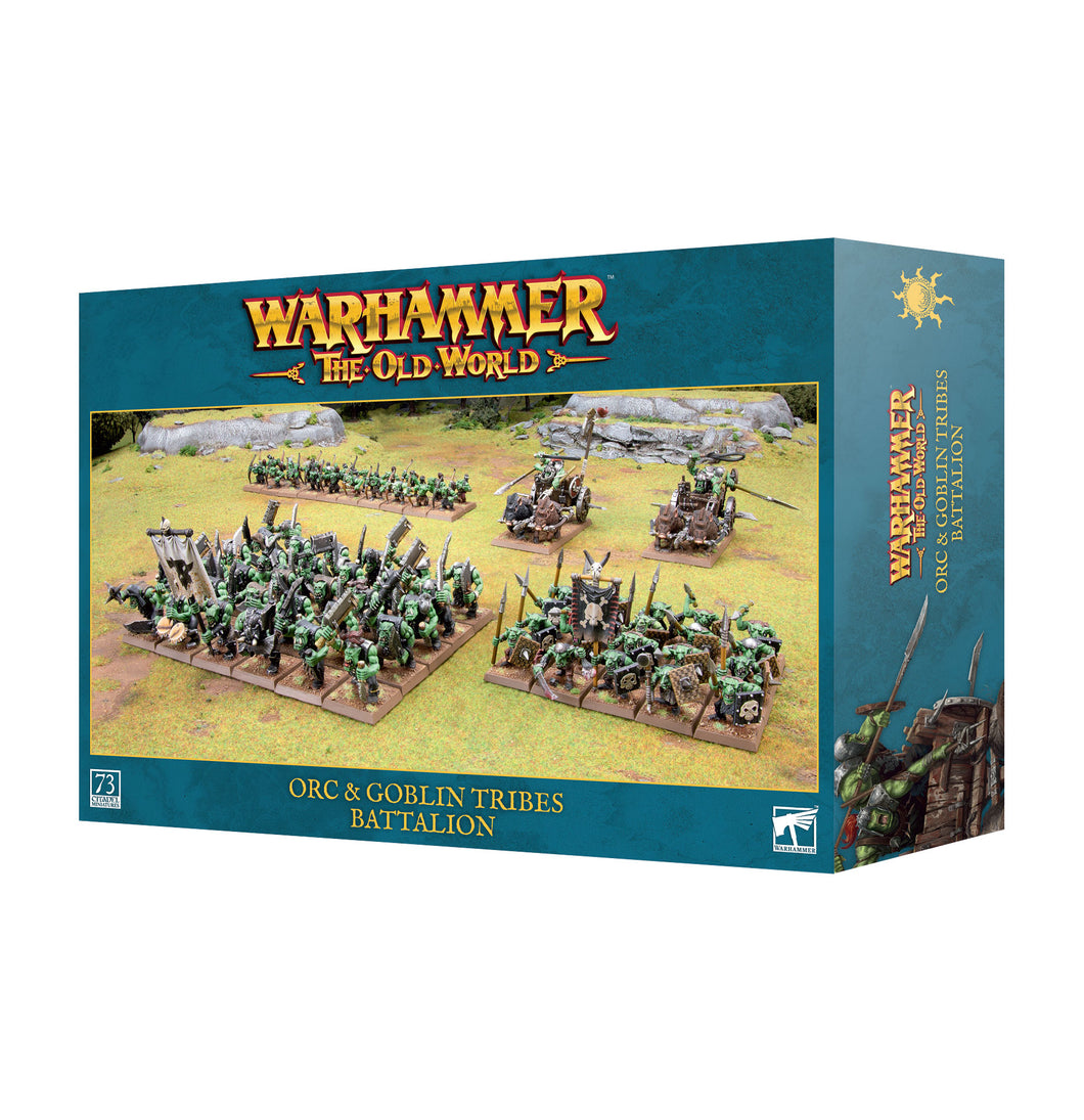 BATTALION: ORC & GOBLIN TRIBES<br>(Shipped in 14-28 days)