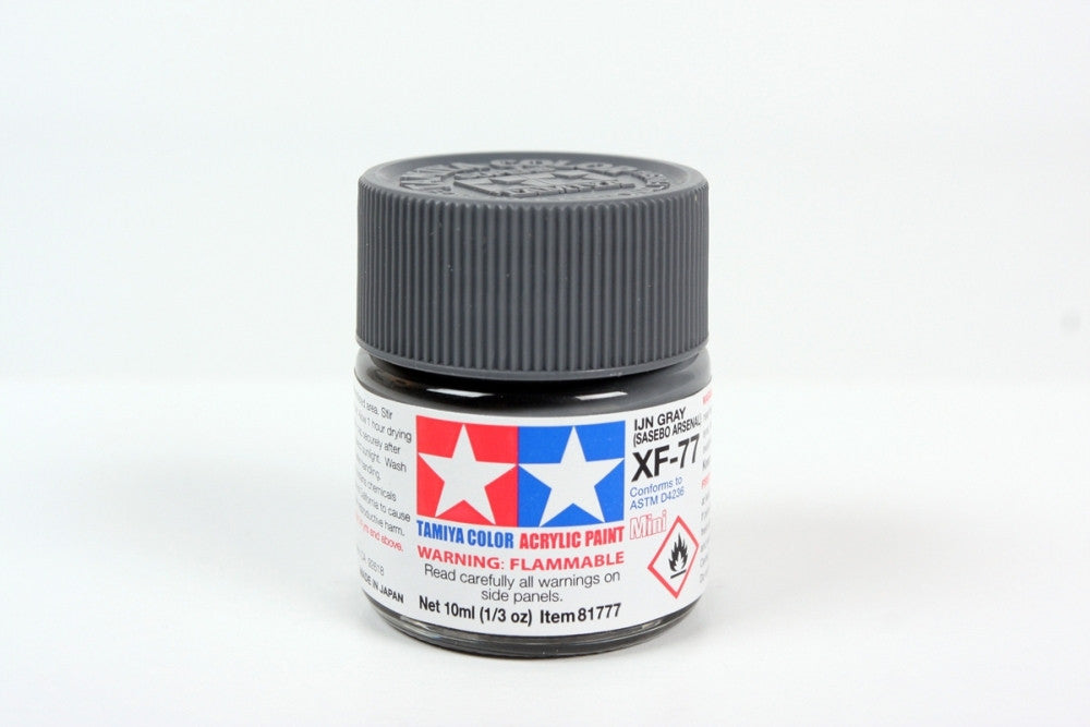 Tamiya XF-77 IJN Gray Sasebo Mini Acrylic 10ml<br>(Shipped in 10-14 days)