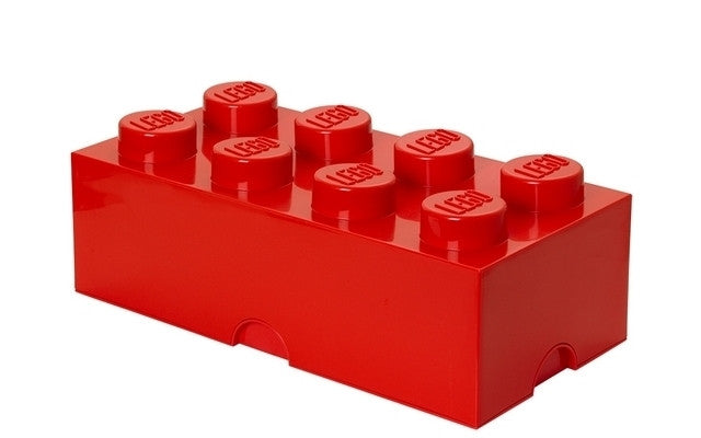 LEGO Room LEGO Storage Brick 8 - Red<br>(Shipped in 10-14 days)