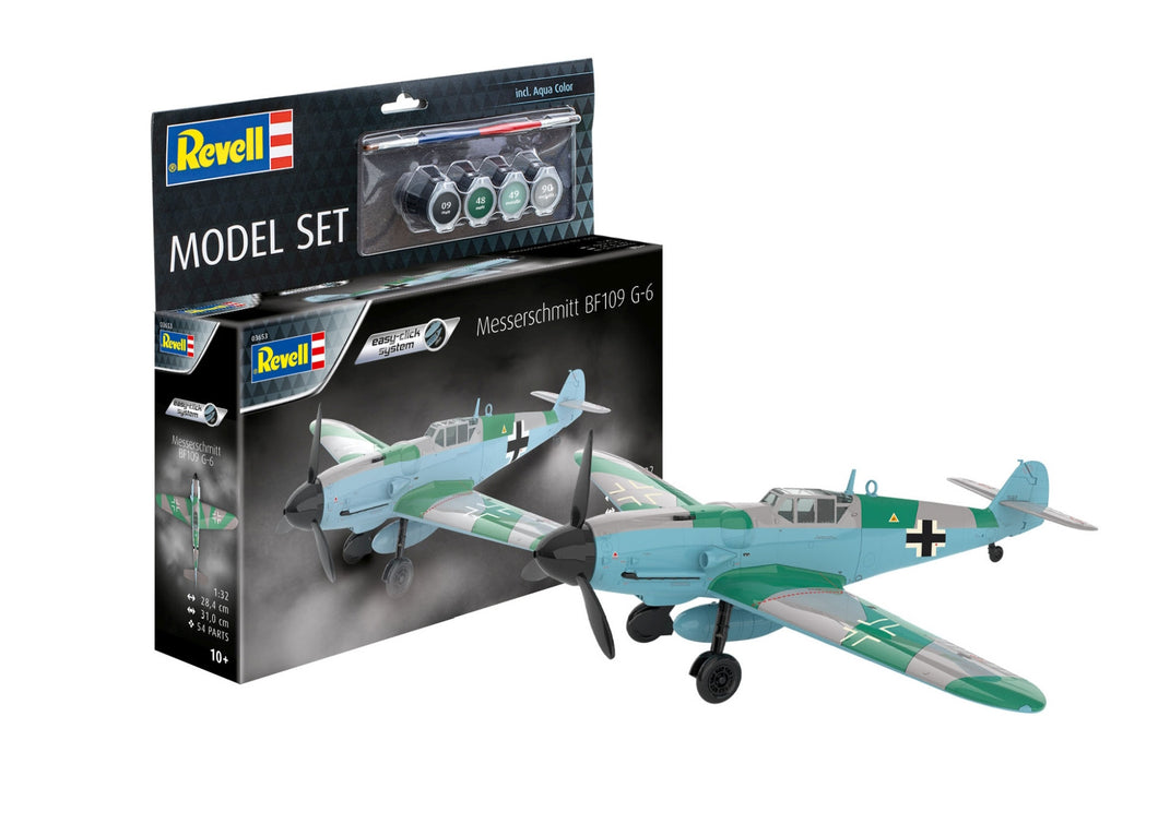 Revell 1/32 Model Set Messerschmitt Bf109G6 (easy-click)<br>(Shipped in 10-14 days)