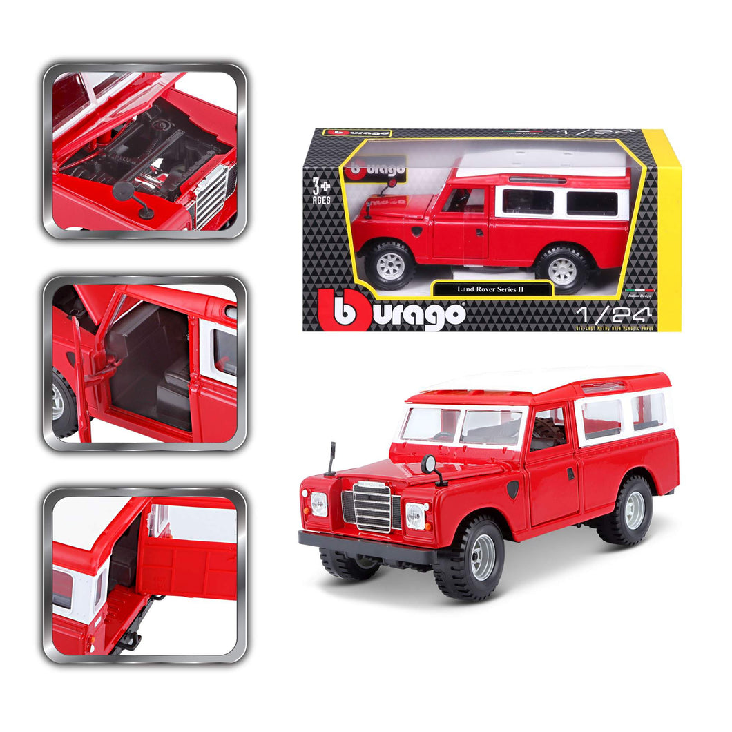 bb Junior 1/24 Land Rover Series II<br>(Shipped in 10-14 days)