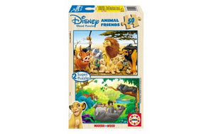Educa Animal Friends Puzzles (2x50pc)<br>(Shipped in 10-14 days)