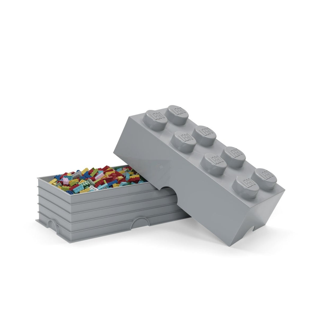 LEGO Room LEGO Storage Brick 8 - Grey<br>(Shipped in 10-14 days)
