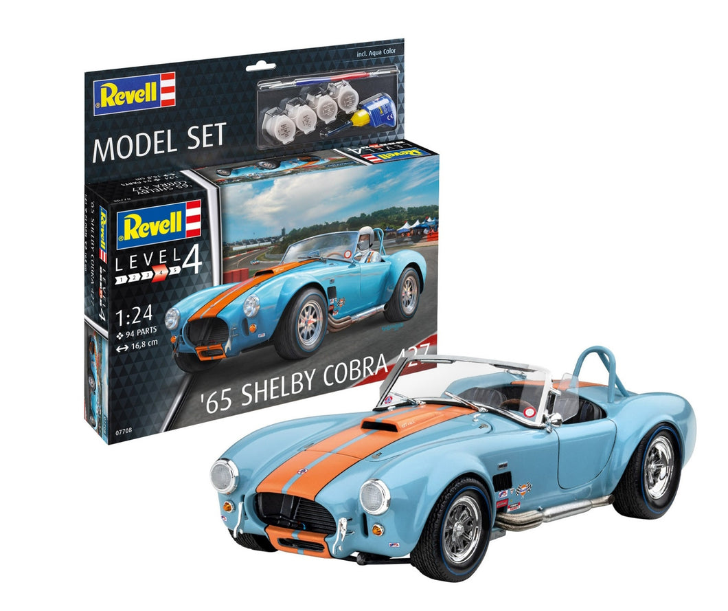 Revell 1/24 Model Set '65 Shelby Cobra 427<br>(Shipped in 10-14 days)