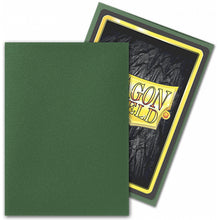 Load image into Gallery viewer, Forest green matte sleeves DragonShield
