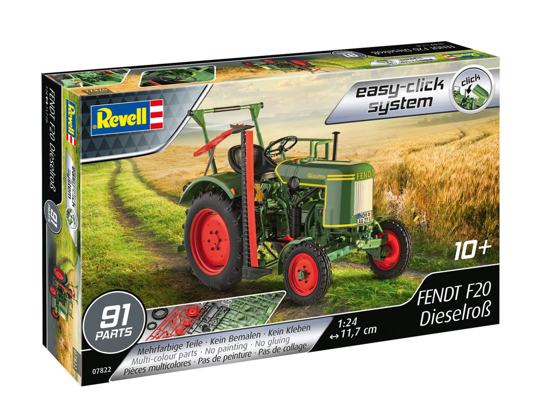 Revell 1/24 Fendt F20 Tractor (easy-click-system)<br>(Shipped in 10-14 days)