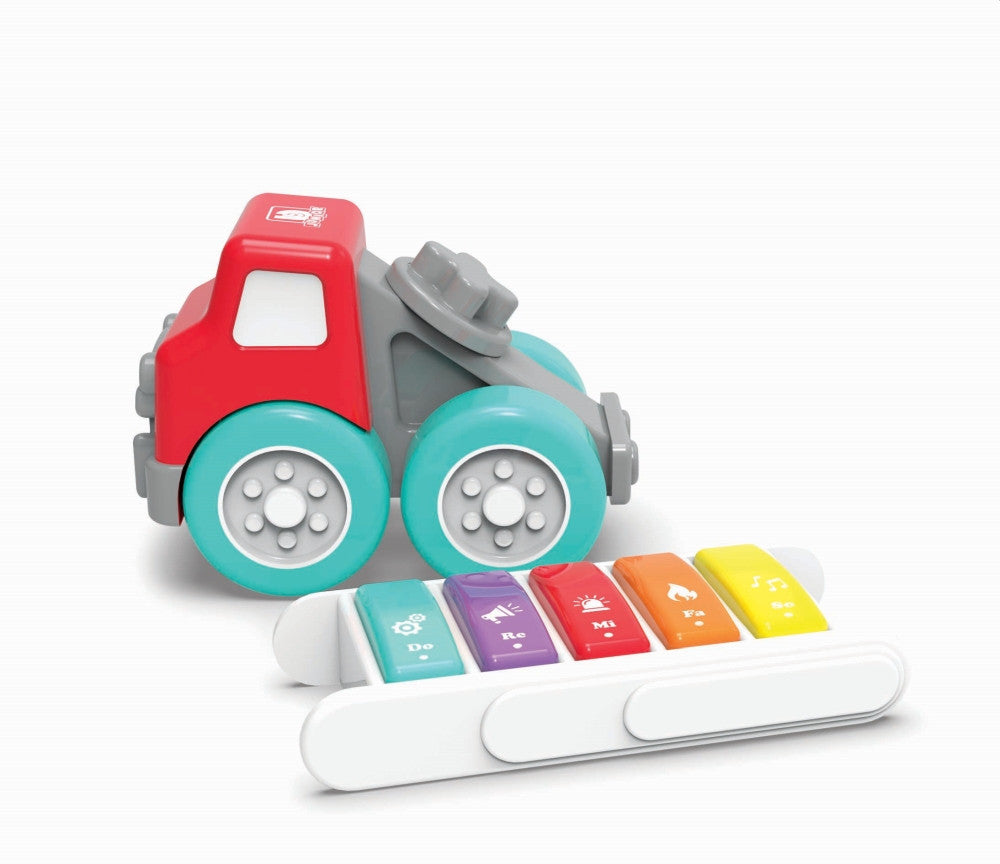 bb Junior Drive 'N Rock - Fire Truck with Piano<br>(Shipped in 10-14 days)