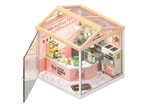 Robotime Super Store - Double Joy Bubble Tea Store<br>(Shipped in 10-14 days)