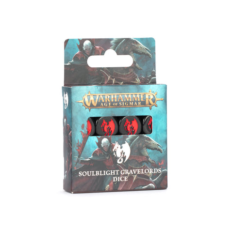 AGE OF SIGMAR:SOULBLIGHT GRAVELORDS DICE<br>(Shipped in 14-28 days)