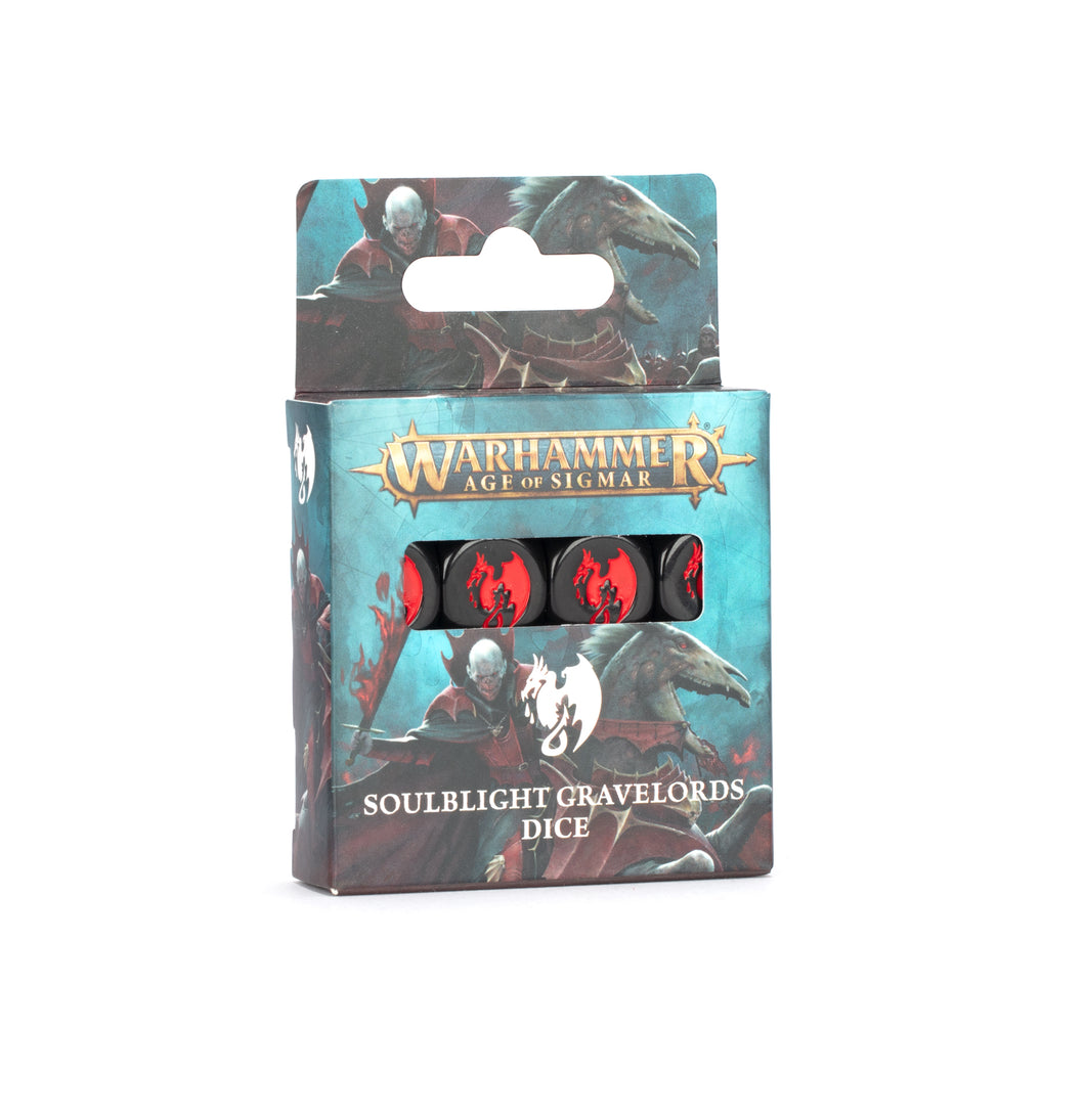 AGE OF SIGMAR:SOULBLIGHT GRAVELORDS DICE<br>(Shipped in 14-28 days)