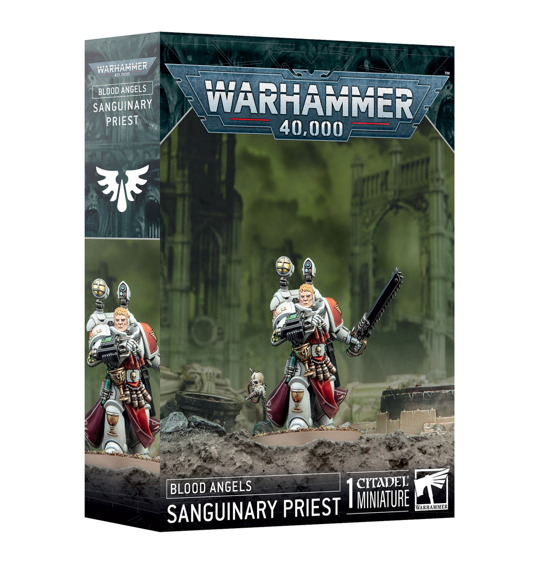 BLOOD ANGELS: SANGUINARY PRIEST<br>(Shipped in 14-28 days)
