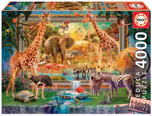 Educa Savana Coming To Life (1x4000pc)<br>(Shipped in 10-14 days)