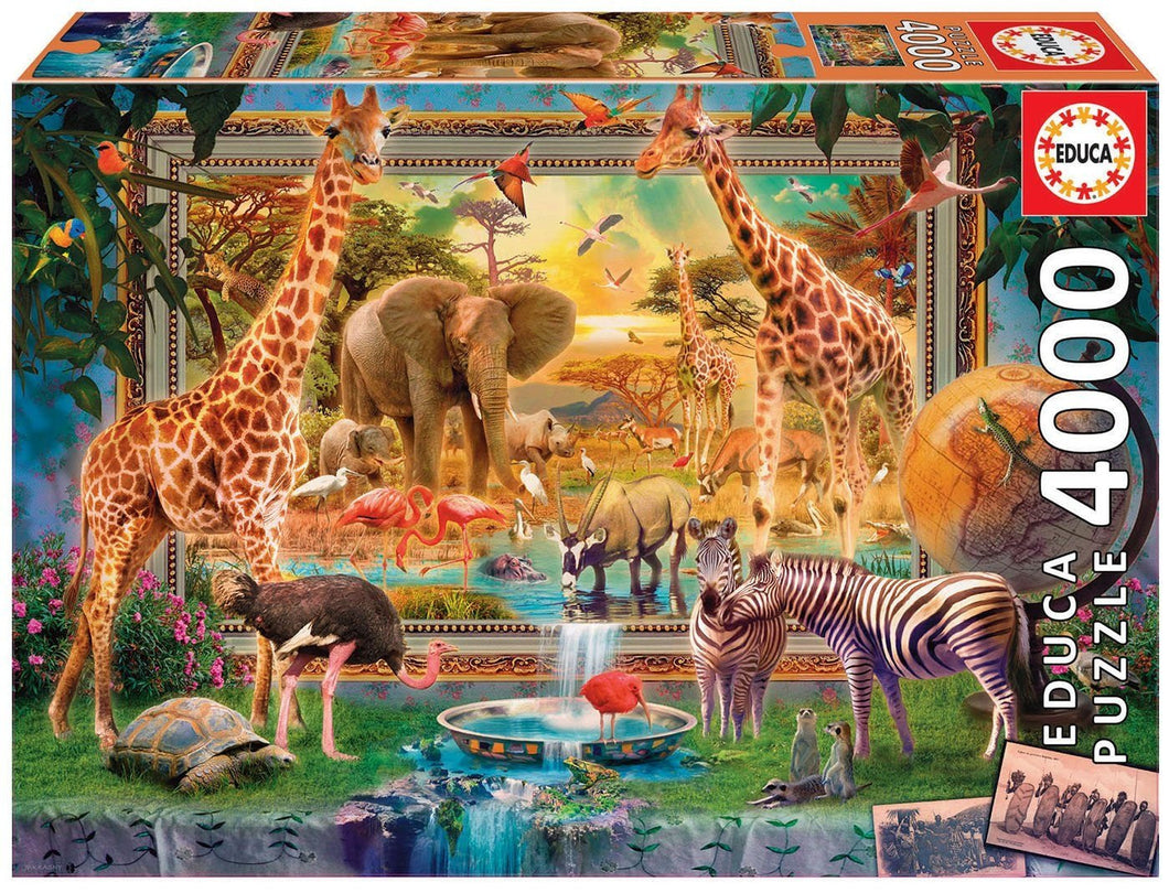 Educa Savana Coming To Life (1x4000pc)<br>(Shipped in 10-14 days)
