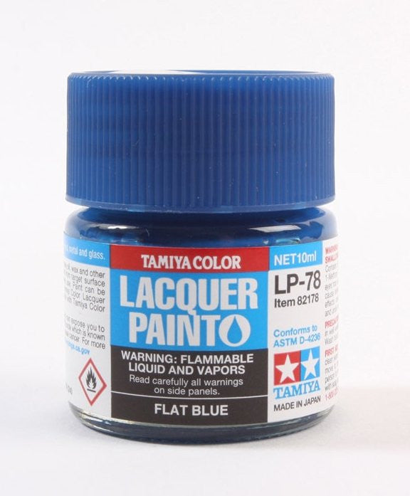 Tamiya LP-78 Flat Blue<br>(Shipped in 10-14 days)