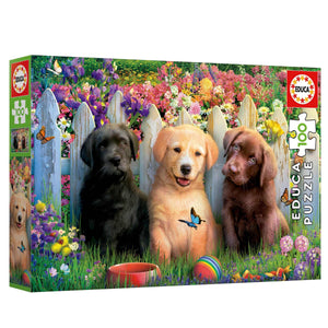 Educa Posing Puppies (1x100pc)<br>(Shipped in 10-14 days)