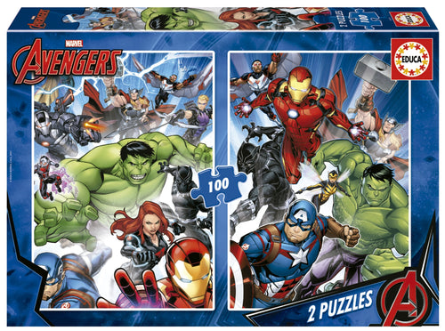 Educa Avengers (2x100pc)<br>(Shipped in 10-14 days)