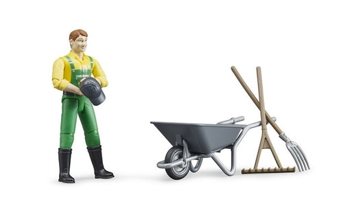 Bruder Toys Farmer Figure Set <br>(Shipped in 10-14 days)