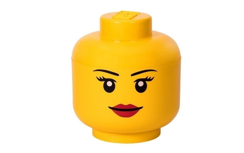 LEGO Room LEGO Storage Head (Large) - Girl (40320805) DISC<br>(Shipped in 10-14 days)