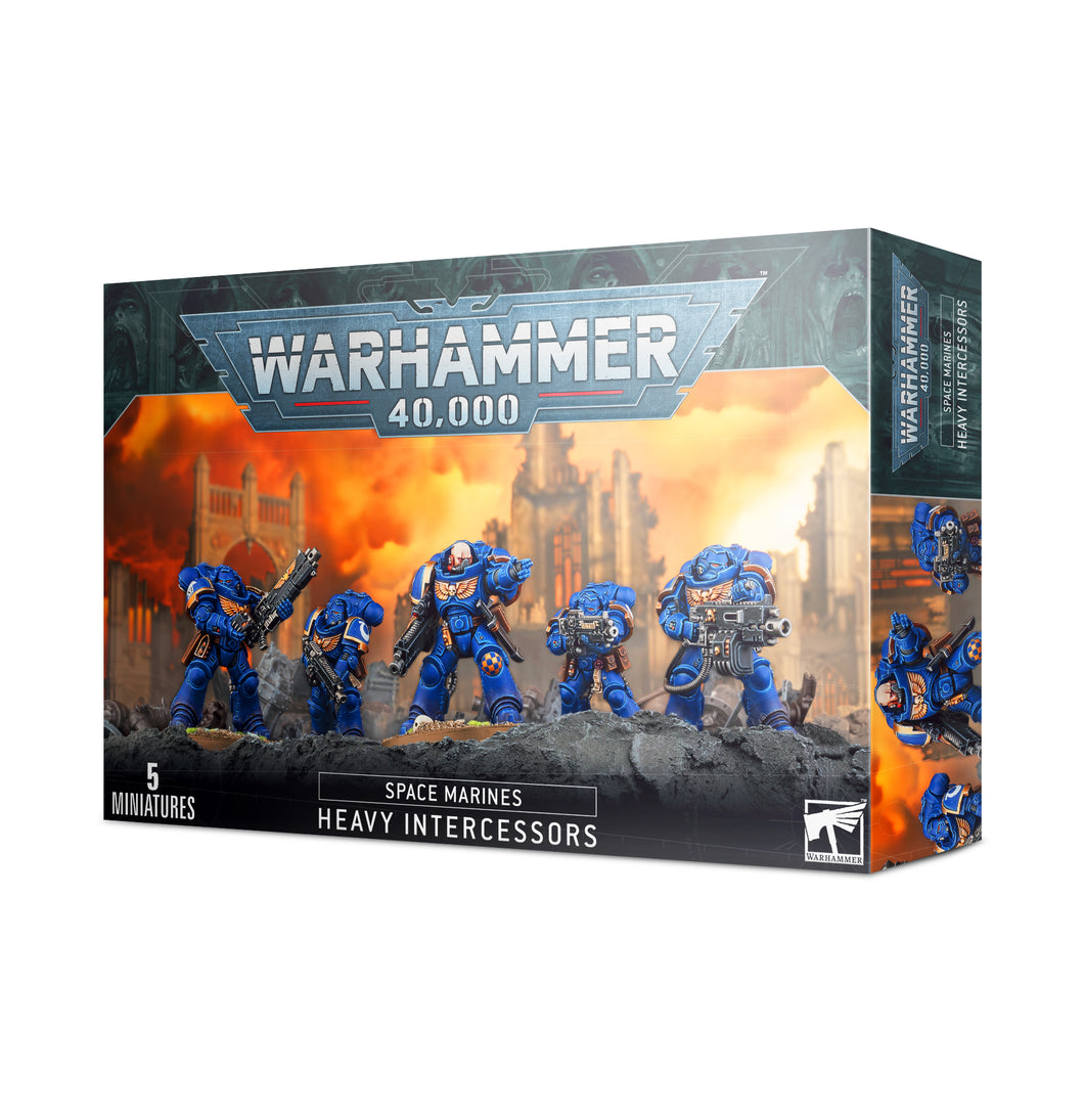 SPACE MARINES HEAVY INTERCESSORS<br>(Shipped in 14-28 days)