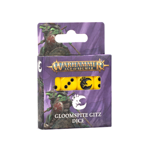 AGE OF SIGMAR: GLOOMSPITE GITZ DICE<br>(Shipped in 14-28 days)